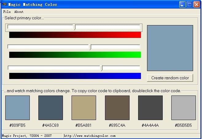 Magic Matching Color,Magic Matching Color下载,配色软件